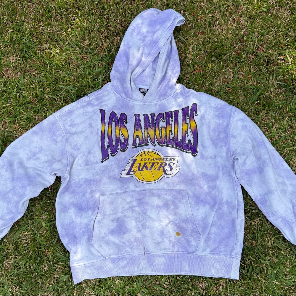 Los Angeles Lakers Tie-Dye Hoodie